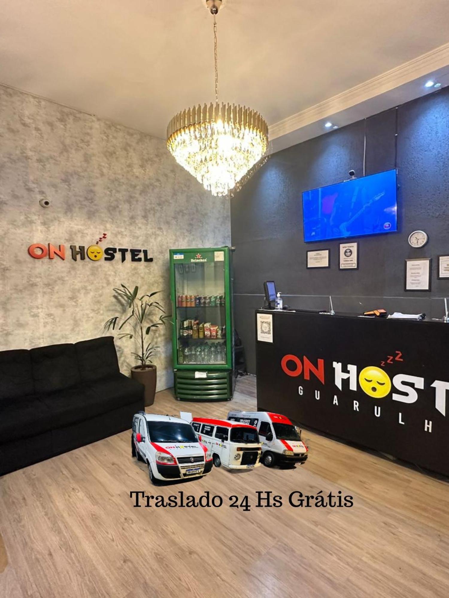 On Hostel II Gru Aeroporto Translado 24 Hs Guarulhos Exteriör bild